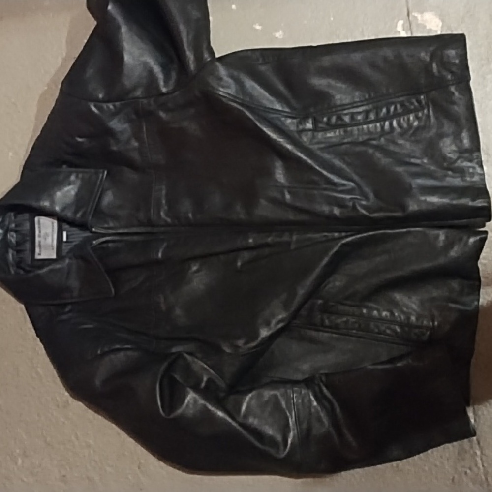 Men's leather jacket